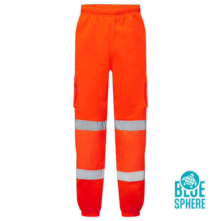 Supertouch Blue Sphere Supertouch Eco Hi Vis Orange Jogging Bottoms Orange