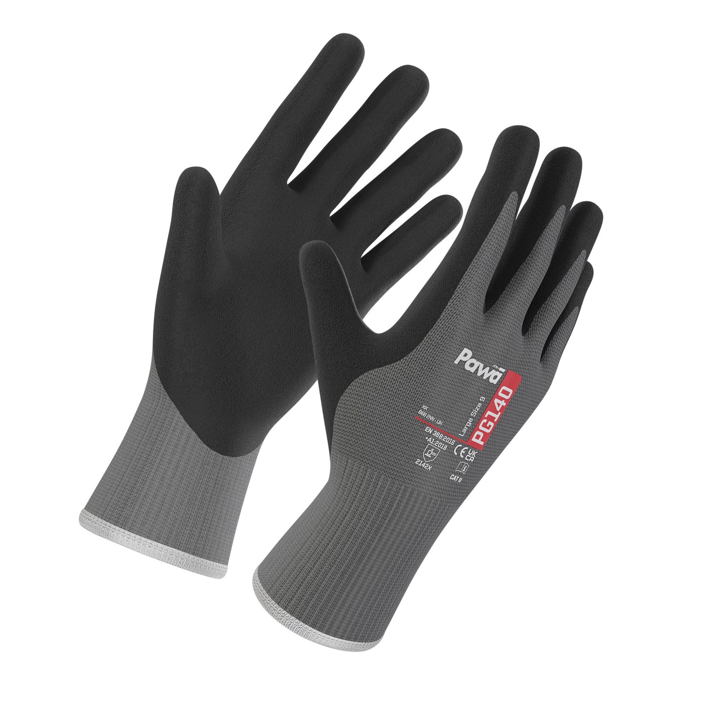 Pawa PAWA PG140 Multi-purpose glove Black/Grey