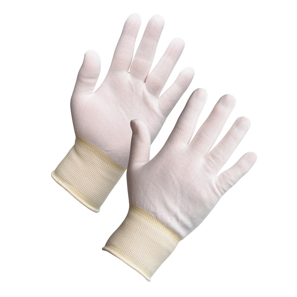 Supertouch Polyliner Glove White