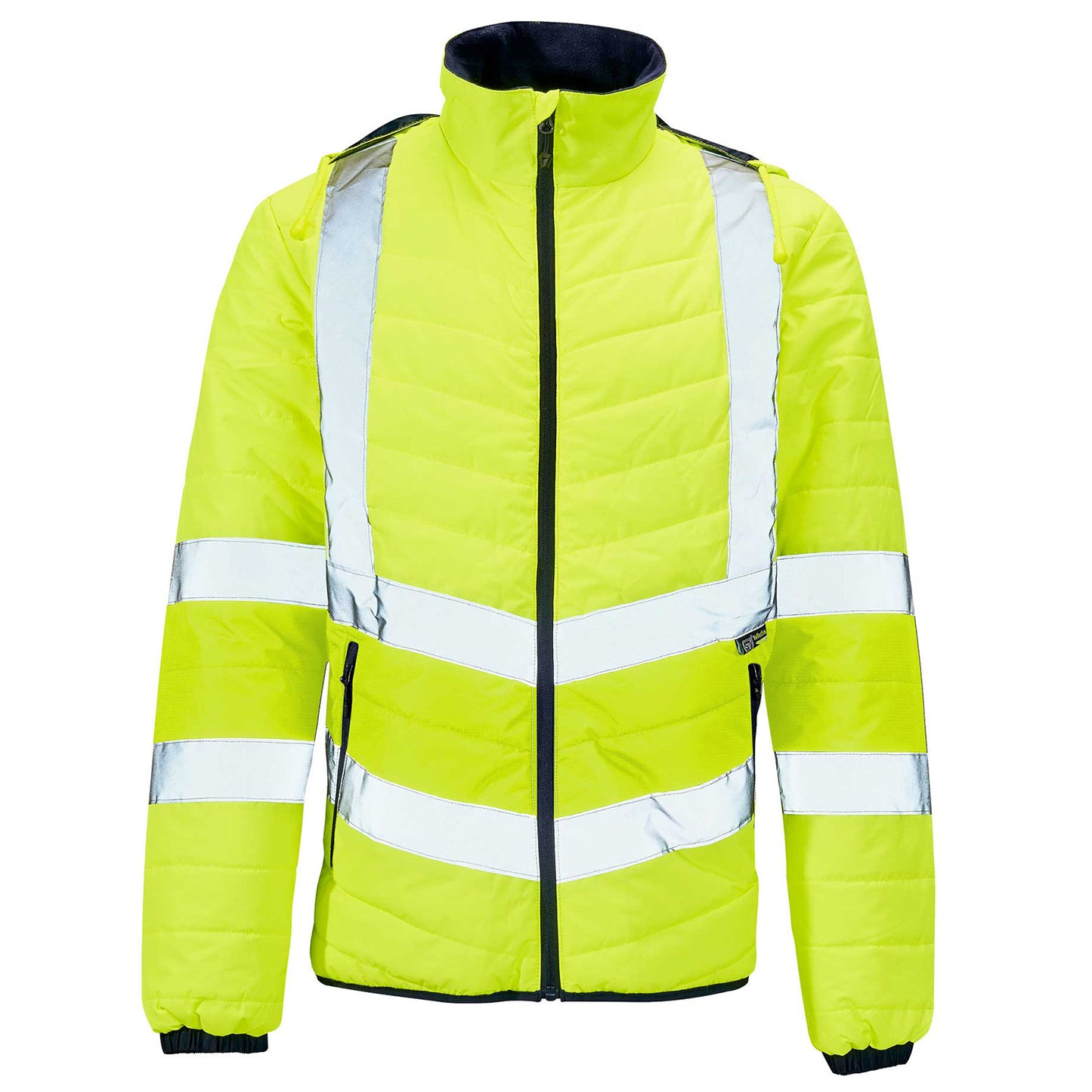 Supertouch Supertouch Hi Vis Yellow Puffer Jacket Yellow