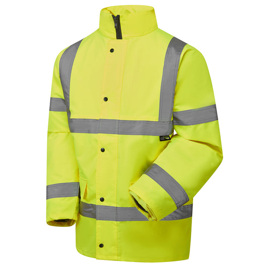Supertouch Fleece Lined Parka Yellow