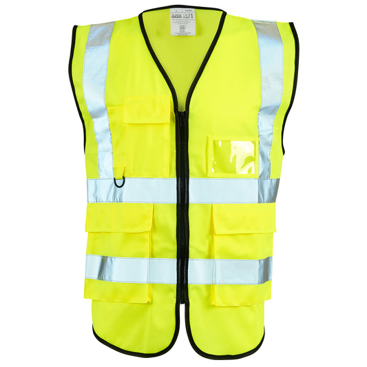 Supertouch Supertouch Hi Vis Yellow Executive Vest Yellow