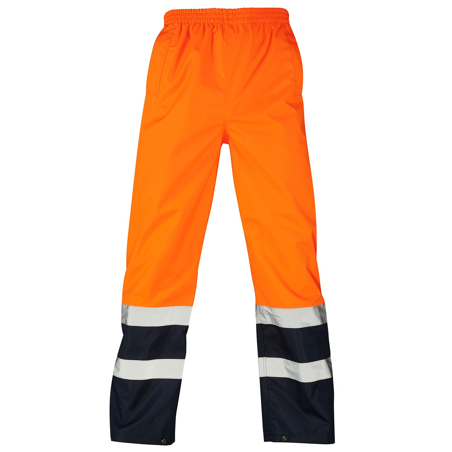 Supertouch Supertouch Hi Vis Orange 2 Tone Overtrousers Orange/Navy