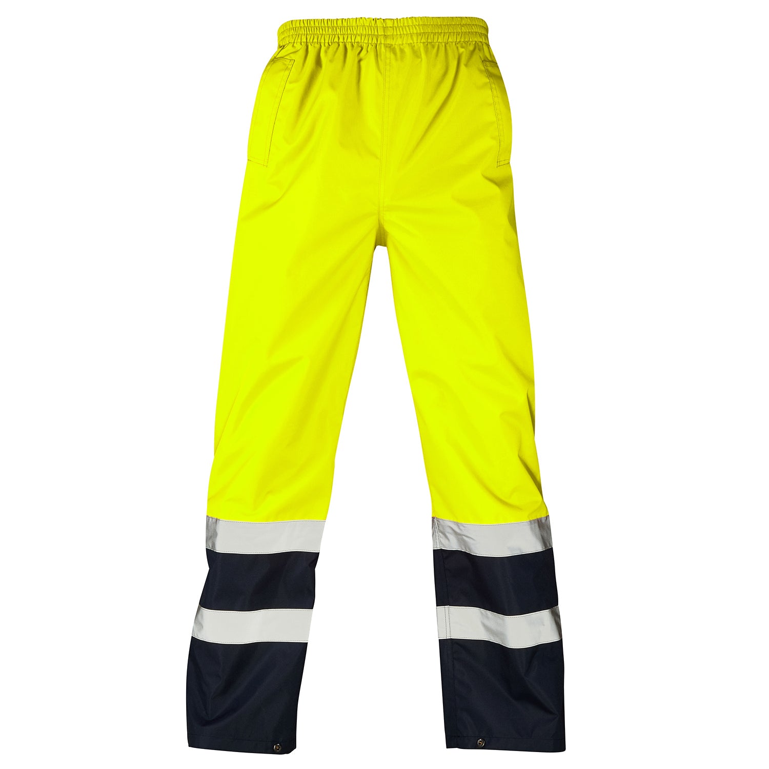 Supertouch Supertouch Hi Vis Yellow 2 Tone Overtrousers Yellow/Navy
