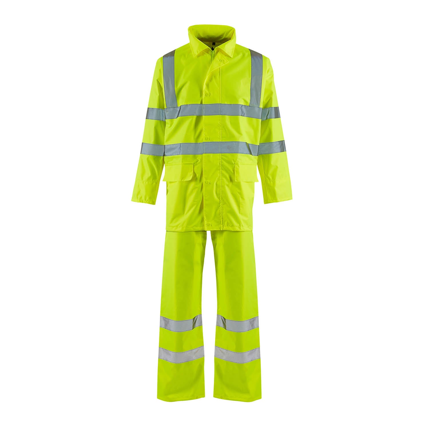 Supertouch Supertouch Hi-Vis Yellow Lite Rainsuit Yellow