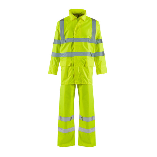Supertouch Supertouch Hi-Vis Yellow Lite Rainsuit Yellow