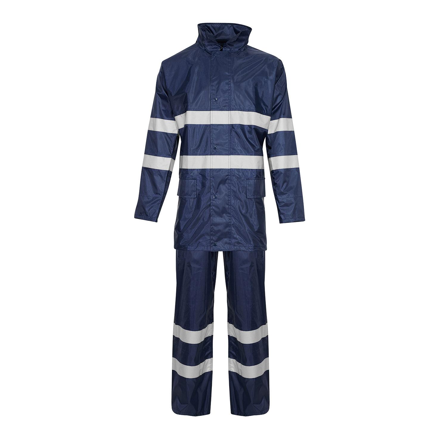 Supertouch Supertouch Contractor Rainsuit Navy