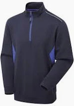 System Eco Women's Navy/Royal Blue Quarter Zip Sweatshirt