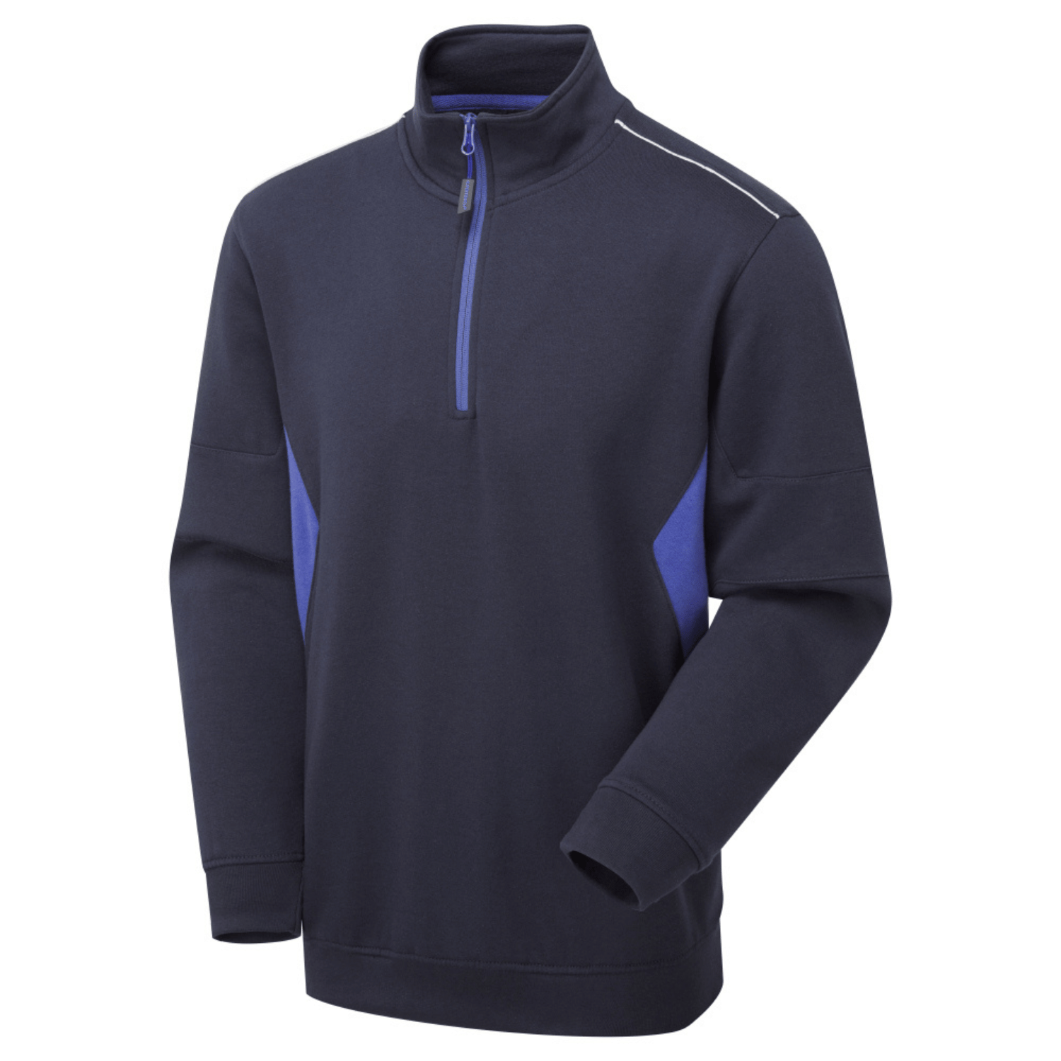 Supertouch Blue Sphere System Eco Women's Navy/Royal Blue Quarter Zip Sweatshirt Navy/Royal