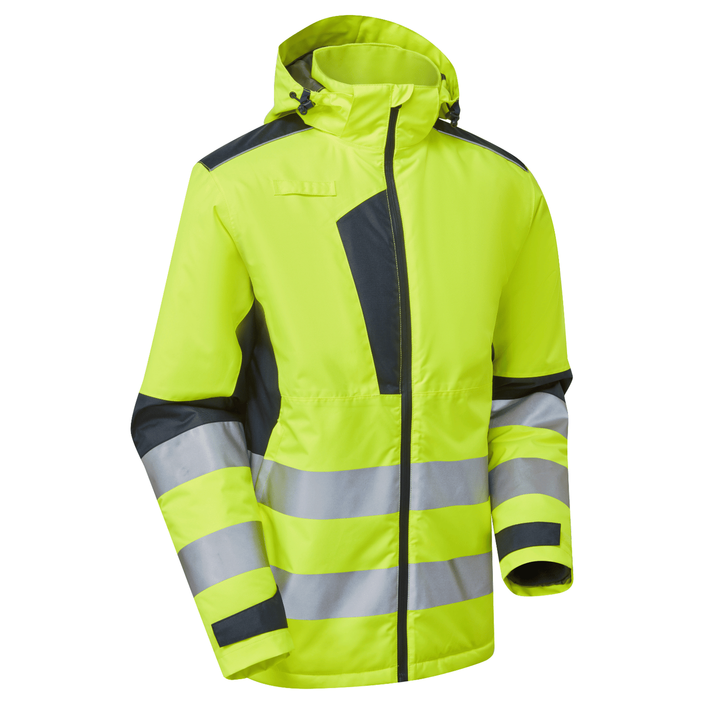 Supertouch Blue Sphere System Hi Vis Eco Thermal Waterproof Yellow/Navy Jacket Yellow/Navy