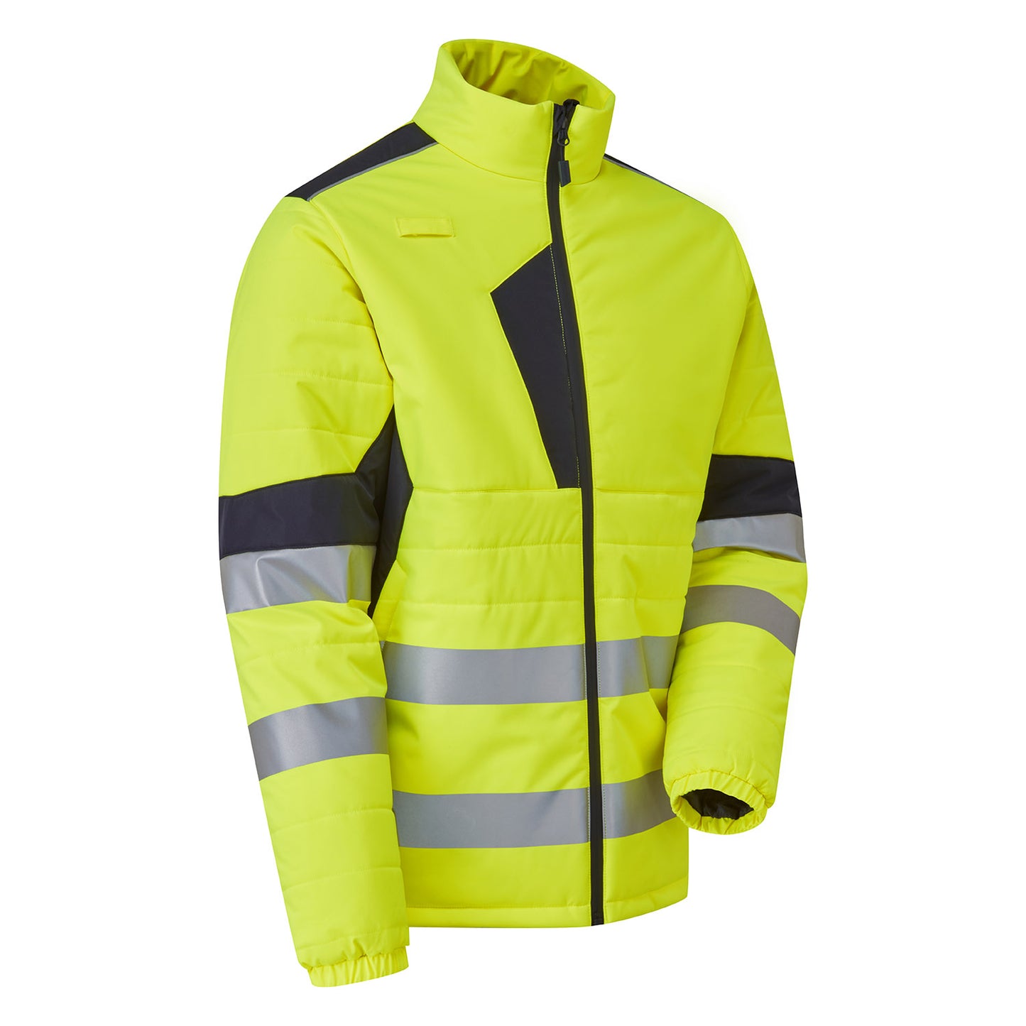 Supertouch Blue Sphere HV System Eco Two Tone Yellow Thermal Baffle Jacket Yellow/Navy